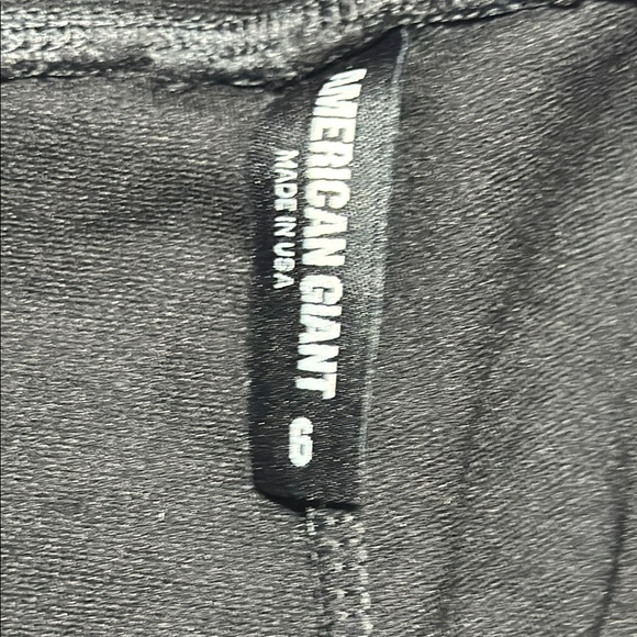 AMERICAN GIANT Women's Power‎ Leggings Black Full Length Side Pocket Size 6 - Picture 2 of 9